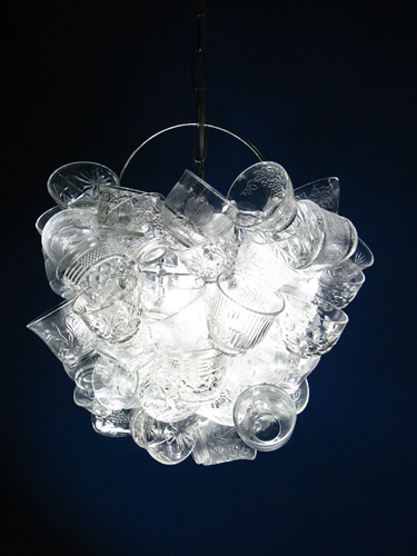 Punch Cup Cluster Chandelier
