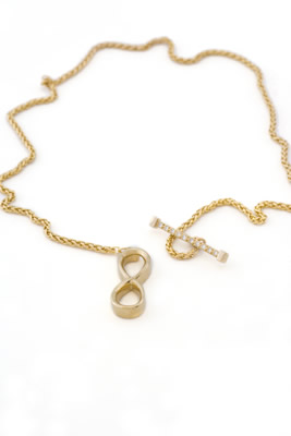 Infinity Toggle Necklace