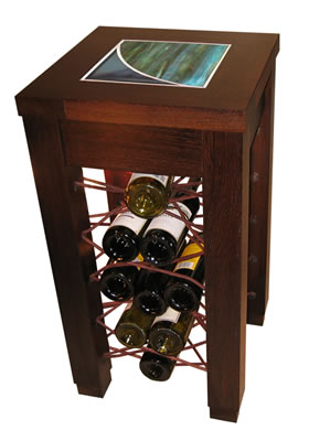 Wine Rack Table