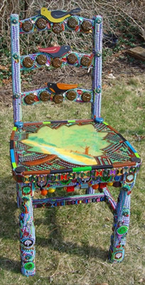 Birds and Beads Chair