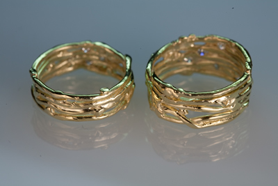 Recycled Gold Wedding Band