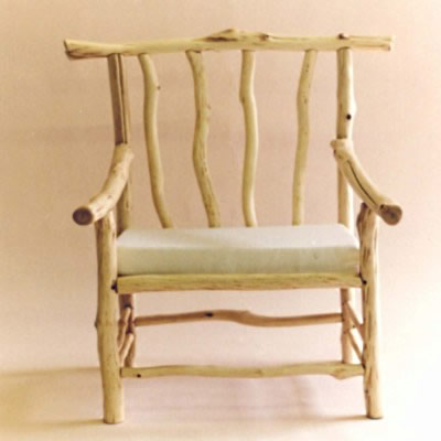 Peeled Irowood Lounge Chair